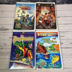 Bundle of 4 Children’s VHS Tapes